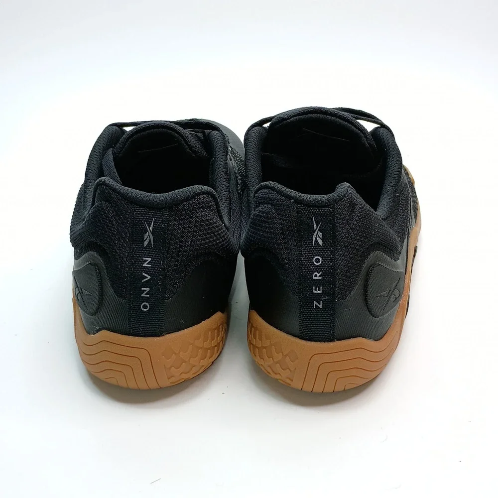 Reebok Nano Zero Barefoot Men Training Shoes Black Gum 1000200019 Size 8